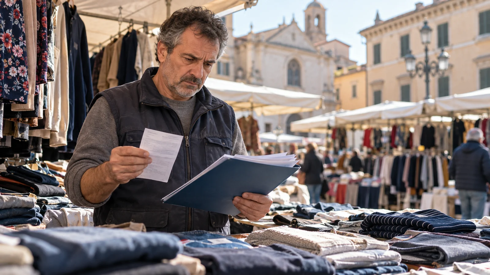Ho affittato il banco e l’affittuario non paga il Comune: chi rischia il posteggio?