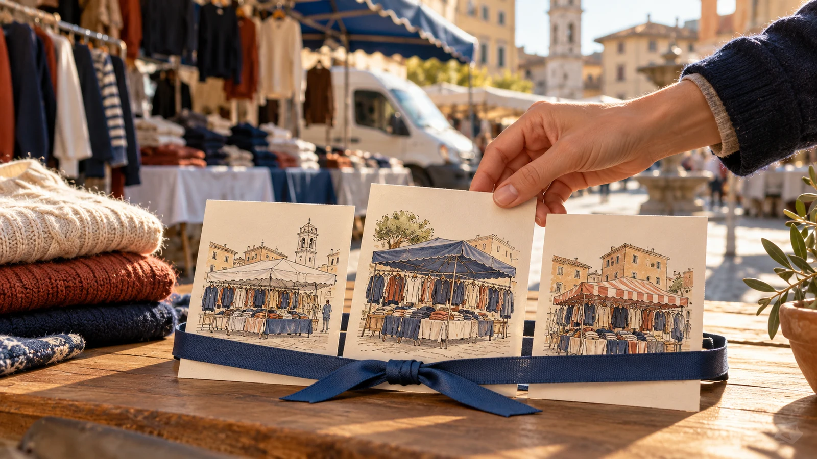 Vendo un posteggio o tutto il giro? Tre esempi per l'annuncio